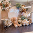 169pcs Brown Balloons Garland Kit with 18In 10In 5In Double-Stuffed Neutral Coffee Blush Nude Balloons for Tear Bear Jungle Safari Woodland Themed Wild One 1st Birthday Wedding Thanksgiving Boho Party Decorations (Brown/Blush/Nude)