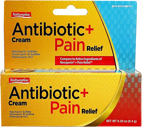 Antibiotic Cream + Pain Relief