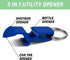 GoPong Ultimate Beer Shotgun Opener - Keychain Tool 10 Pack - Great for Party Favors, Tailgating and More - Choose Your Color