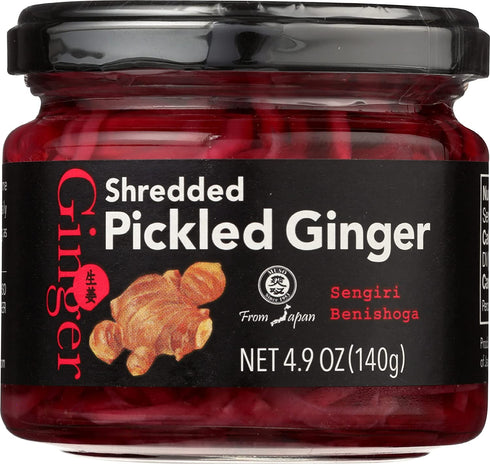 Muso From Japan Shredded Pickled Ginger, 4.9 Oz