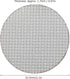 53.5mm Puck Screen/Espresso Portafilter Lower Shower Screen/Contact Screen - 316 Stainless Steel