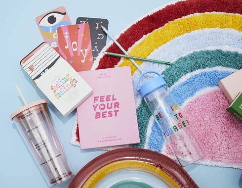 Ban.do 24 Ounce Insulated Tumbler with Reusable Straw, Pink Motivational Travel Cup to Drink More Water, Drinking Enough Water?