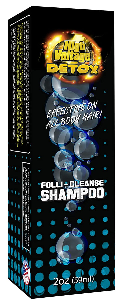 High Voltage Hair Follicle Cleanser Detox Test Shampoo 3