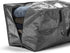 Domiform Moving Bags 4-Pack Set,24.5 Gallon Large Tote Bag for Storage, Heavy Duty Space Saver Bags for Clothing Storage and Room Organization, Practical Alternative to Moving Boxes Grey X-Large