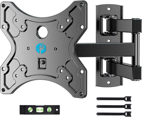 Full Motion TV Wall Mount Bracket Swivel Heavy Duty Articulating Arms Tilt for 13-42? LED LCD Flat Curved TV Screen Monitor TVs, VESA Up to 200x200mm, Weight Capacity Up to 77lbs