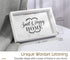 Luxspire Serving Tray with Handles, Wood Decorative Tray for Breakfast Eating Coffee Table Ottoman Tray, 12"x 8" Large Rustic Bed Living Room Bathroom Restaurant Outdoor Farmhouse Platter, White