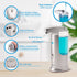 Automatic Touchless Soap Dispenser, Soap Dispenser for Bathroom, Kitchen, Equipped with Infrared Motion Sensor Suitable for Hand Soap, Dish Soap, Sanitizer