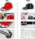Hat Washers, 2-Pack Baseball Hat Cleaners Cap Washer, Fit for Adult/Kid's Hat Washer Frame Cage, Hat Protector Racks for Washing Machine, Black
