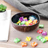 BESTONZON Coconut Bowls Natural Coconut Shell Storage Bowl Coconut Serving Bowls Candy Container Nuts Holder(About 5.3 x 2.3 Inch)