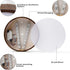 LED Flush Mount Ceiling Light Fixture 24W 3 Color 3000K/4000K/6000K Adjustable Ceiling Light 10 inch Farmhouse Light Fixture for Hallway Bathroom Kitchen Bedroom