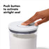 OXO Good Grips Round POP Container Large (5.2 Qt) for flour, sugar, cereal and more | Airtight Food Storage | BPA Free | Dishwasher Safe | Clear Body