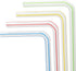 Flexible Plastic Straws Colored BPA-Free Disposable Bendy Straw 8" Long (400 Pack, Colorful)