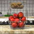 Simple Houseware 2-Tier Countertop Fruit Basket Bowl Storage, Chrome