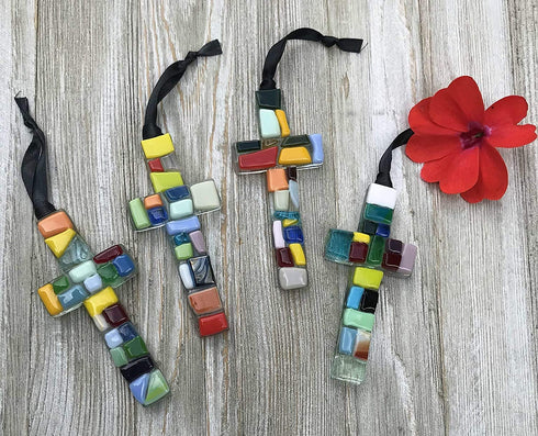 Heartfelt Sentiment With Handmade in USA Cross - Thank You Gift for Family/Friends/Colleagues/Caregivers/Gratitude Gift/Appreciation Gift for Mentor/Pastor/Minister