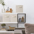 Sorbus Foldable Storage Cube Basket Bin, 6 Pack, Beige