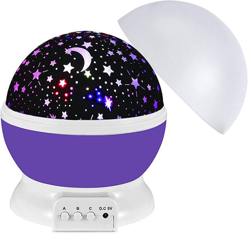 Gifts for 3-12 Year Old Girls, Star Projector Light Night Starry Nightlight Lamps for Kid Bedroom Toys for 3-12 Year Old Girls Boys Gifts Age 3-10 Year Old Easter Gift for Kids Purple