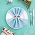 6 Pcs Shamrock Clover Napkin Ring St. Patrick's Day Napkin Rings Buckle Holder Rhinestone Metal Alloy Napkin Ring Exquisite Napkins Rings St. Patrick's Day Wedding Decor (Silver,Classic Style)