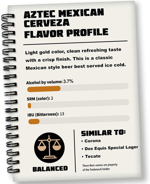 Mr. Beer Aztec Mexican Cerveza 2 Gallon Homebrewing Refill, Multicolor