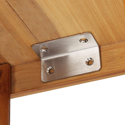 30PCS Stainless Steel Corner Brace, 2.3?x 1? Small Corner Brackets, Heavy Duty 90 Degree Internal Angle Brackets, L Shape Brackets Joint Fastener for Wood Furniture Board Window Cabinet Table