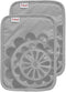 T-fal Textiles 97165 Pot Holder, 2 Pack, Gray