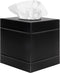 Autumn Alley Farmhouse Black Tissue Box Cover Industrial Chic Metal Tissue Box Holder Perfect Farmhouse Style Decor Corrosion and Rustproof Easy to Refill Versatile in Design