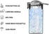 Zak Designs 15.5oz Minecraft 18/8 Single Wall Stainless Steel Kids Water Bottle with Flip-up Straw Spout and Locking Spout Cover, Durable Cup for Sports or Travel (15.5oz, Minecraft)