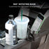 Limitless Dual CupStation - 2-in-1 Expandable Cup Holder with 360° Rotating Base Black