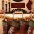 Christmas Stocking Holders for Mantle Set of 4 in 4 Styles, Weighted Stocking Hangers for Mantel Fireplace, Stocking Hooks for Xmas Decoration