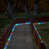 YEGUO Solar Rope Lights Outdoor Waterproof LED, 2 Pack Each 33ft 100 LED Rope Lights Outdoor, PVC Tube Multicolor Fairy String Trampoline Lights for Pool Balcony Tree Garden Yard Fence Party Walkway