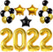 Black and Gold Graduation Decorations 2022 - Gold 2022 Balloons, 40 Inch | Graduation Balloons for Class of 2022 Decorations | Graduation Party Decorations 2022 | Class of 2022 Balloons for Grad Party