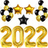 Black and Gold Graduation Decorations 2022 - Gold 2022 Balloons, 40 Inch | Graduation Balloons for Class of 2022 Decorations | Graduation Party Decorations 2022 | Class of 2022 Balloons for Grad Party