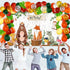 Woodland Decorations for Baby Animals Backdrop Balloon Arch Garland Kit Woodland Backdrop Forest Eucalyptus Ivy Leaves Balloons For Baby Shower Gender Neutral Birthday Party Supplies