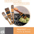 Mad Hungry Spurtle Pakkawood Set 3-Piece - Kitchen Spatula Spoon Tools for Cooking, Narrow Jar Scraper, Mixing Spoons, Icing Cake & Frosting Knife Spreader, Slim & Slotted Thin Paddle Pakka Spurtles