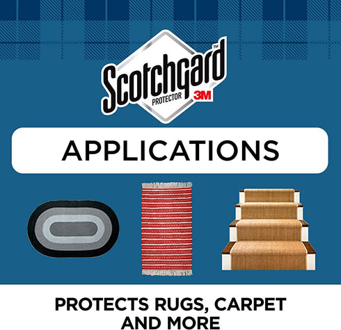 Scotchgard Rug & Carpet Protector, 17 Ounces, Blocks Stains, Makes Cleanup Easier