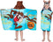 Franco Kids Bath and Beach Soft Cotton Terry Hooded Towel Wrap, 24 in x 50 in, Space Jam 2 A New Legacy