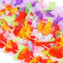Hawaiian Leis Bulk,Luau Party Supplies Including 50Pcs Leis and 18Pcs Hawaiian Flower Hair Clips for Tropical Luau Hawaiian Party