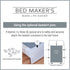 Bed Maker™s Never Lift Your Mattress Microfiber Wrap-Around Bed Skirt, Gathered Ruffled Style, Classic 14 Inch Drop Length, Queen, White