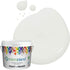 Microblend Interior Paint and Primer - Gray/Belize Breeze, Gloss Sheen, Quart, Premium Quality, High Hide, Low VOC, Washable, Microblend Whites Family