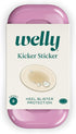 Welly Bandages - Kicker Sticker, Hydrocolloid, Adhesive, Heel Blister Protection, Clear - 8 ct