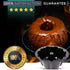 OCreme Bakeable Plastic Mini Bundt Cake Pan - Baking Pan With Non-Stick Silicone - Reusable Mold For Baking and Much More - 25 QTY Pack