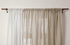Solino Home Linen Sheer Curtains 52 x 54 Inch Light Natural Rod Pocket Window Panel, 100% Pure Natural Fabric Curtain, Handcrafted from European Flax