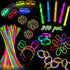Glow Sticks Party Pack - 240 PCS That Includes, 100 Pcs 8 Inch Glow sticks,10 Pcs Ultra-Bright 6 Inch Glow Sticks, And All Exciting Accessories Create Glow In The Dark Necklaces, Bracelets, Glasses, Headbands, Balls, Flowers And Much More, Neon Light Sti