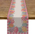 Linen Easter Egg Table Runner Pink and White Buffalo Check Plaid Spring Ressurrection Home Kitchen Dining Room Decoration