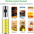 Olive Oil Sprayer for cooking Refillable Spray Bottle, Food Grade Material Versatile Glass for Cooking, Kitchen BBQ, MakingSalad, Baking, Grilling ?2Pack?