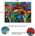 Tapestry Trippy Mushroom Tapestry Hippie Colorful Art Tapestry Psychedelic Eyes Tapestries Trippy Wall Tapestry Wall Hanging for Room(36 x 48 inches)