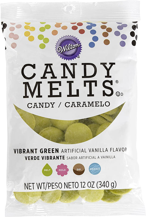 Wilton Vibrant Green Candy Melts, 12-Ounce