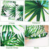 2 Pieces Hawaii Palm Leaves Tablecloth Disposable Plastic Tropical Rectangular Table Covers for Birthday, Luau Decorations, Kitchen Dining Room, Baby Shower Decorations (51.2 x 86.6 Inch)