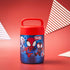 Zak Designs Kids' Vacuum Insulated Stainless Steel Food Jar with Carry Handle, Thermal Container for Travel Meals and Lunch On The Go, 12 oz, Spidey and His Amazing Friends
