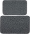 Garland Rug Ivy Vine Rug Mat Set, 2-Piece 18"x28" & 18"x28", Cinder Gray