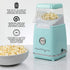 Nostalgia CLHAP12AQ Classic Retro Healthy Hot-Air Tabletop Popcorn Maker, Makes 12 Cups, with Kernel Measuring Scoop, Oil Free, Perfect for Birthday Parties, Movie Nights, Aqua